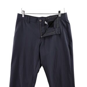 PRIMO Men's Charcoal Gray Golf Pants Size 32 Regular Zipper Ankle Performance